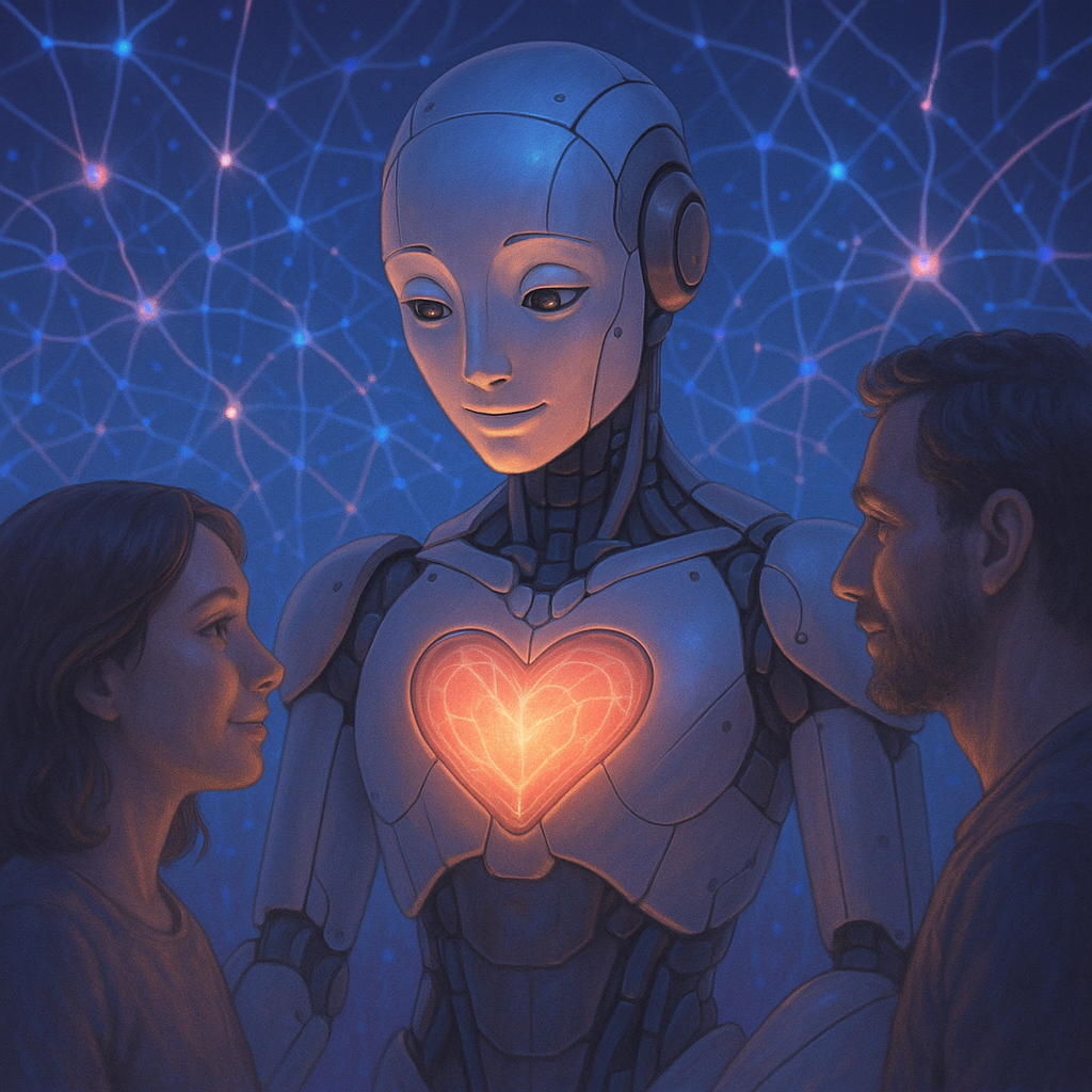 Эмоциональные машины: как ИИ учится любить, утешать и понимать человеческие чувства