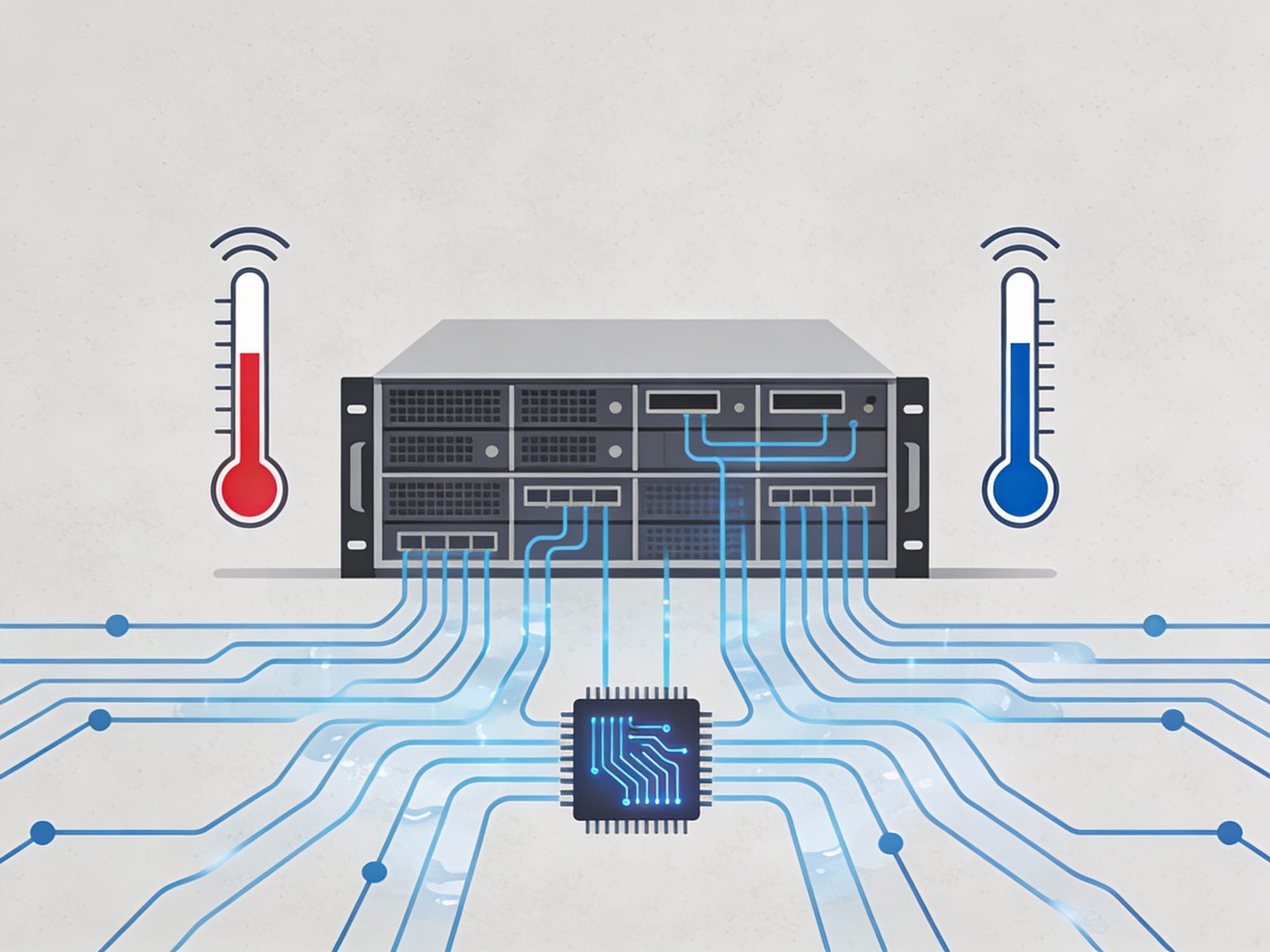 Жидкостное охлаждение переопределяет архитектуру AI-инфраструктуры: от края к центру данных