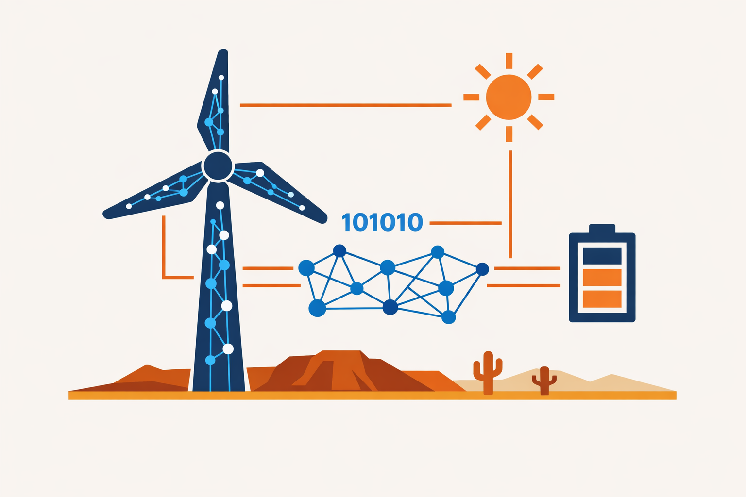 Первая ветряная турбина с искусственным интеллектом: Fortescue запускает AI-энергетику в австралийской пустыне