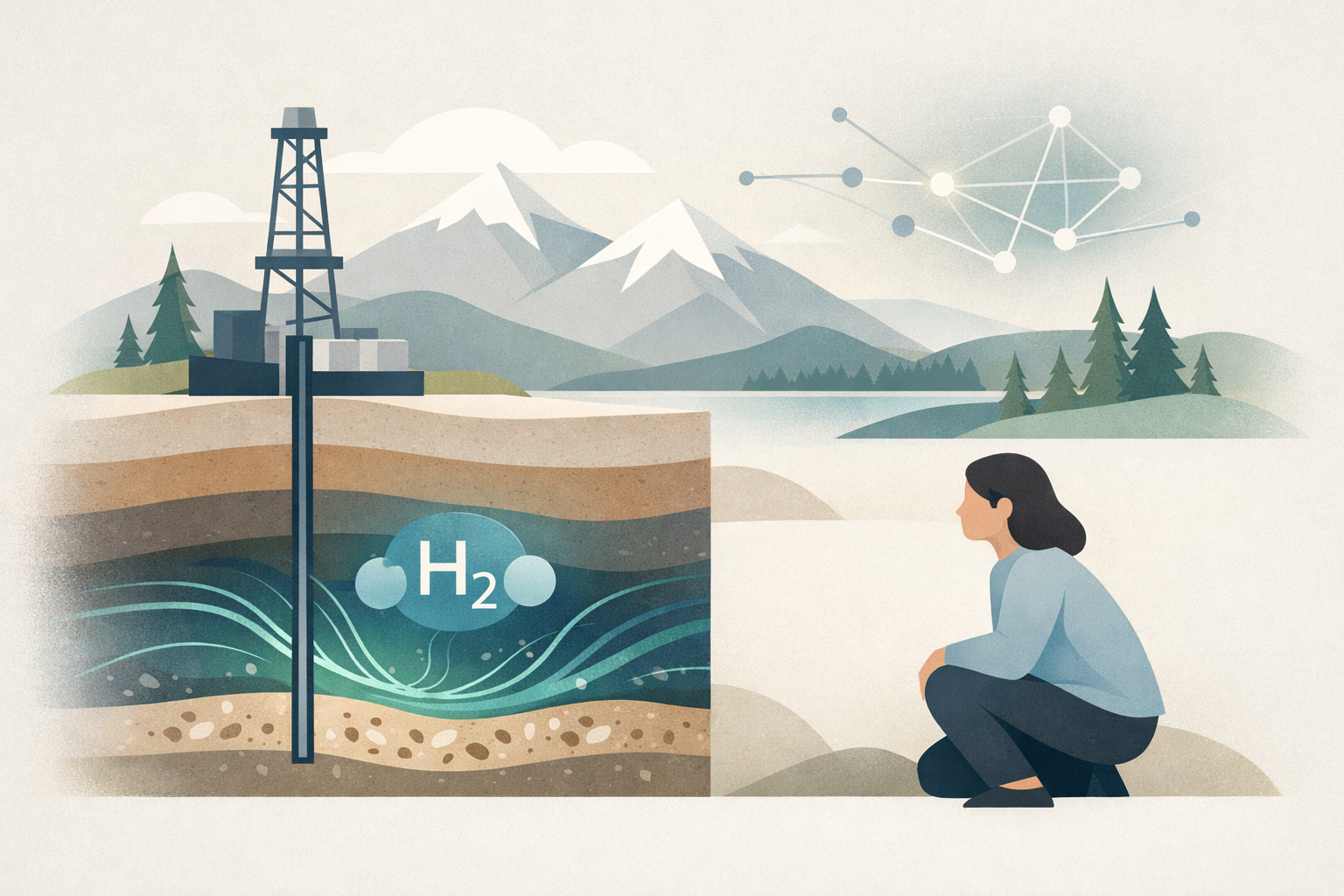 Квебек добывает водород из камней: первые в мире скважины Vema Hydrogen