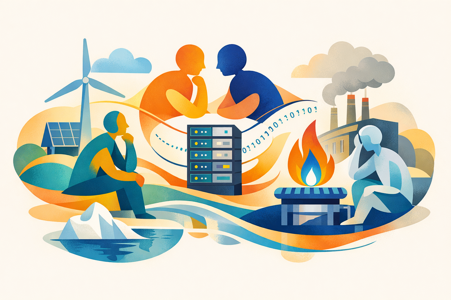 ИИ убивает климатические цели BigTech: почему гонка дата-центров закрепляет газ на 30 лет