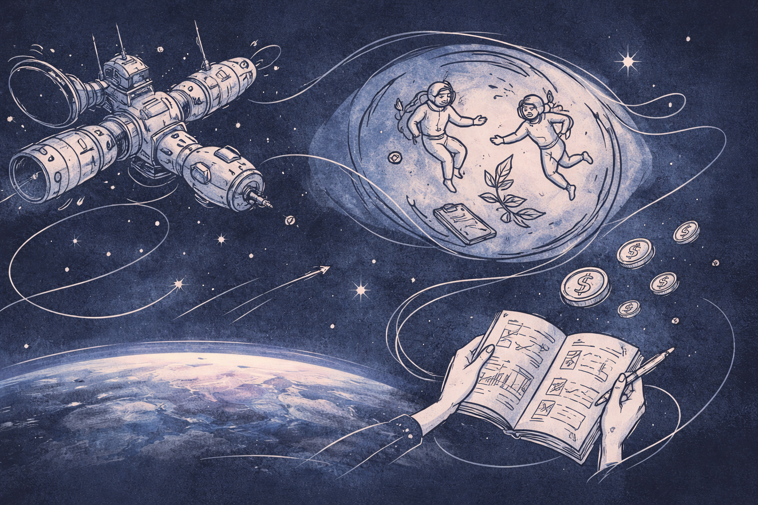 Vast собирает $500 млн на первую коммерческую орбитальную станцию — и это начало пост-земной экономики